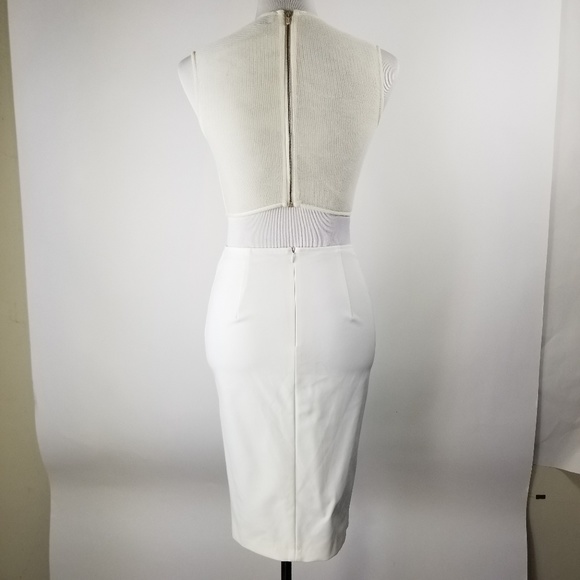 kora rae cut out twill dress mesh back medium - Picture 5 of 8